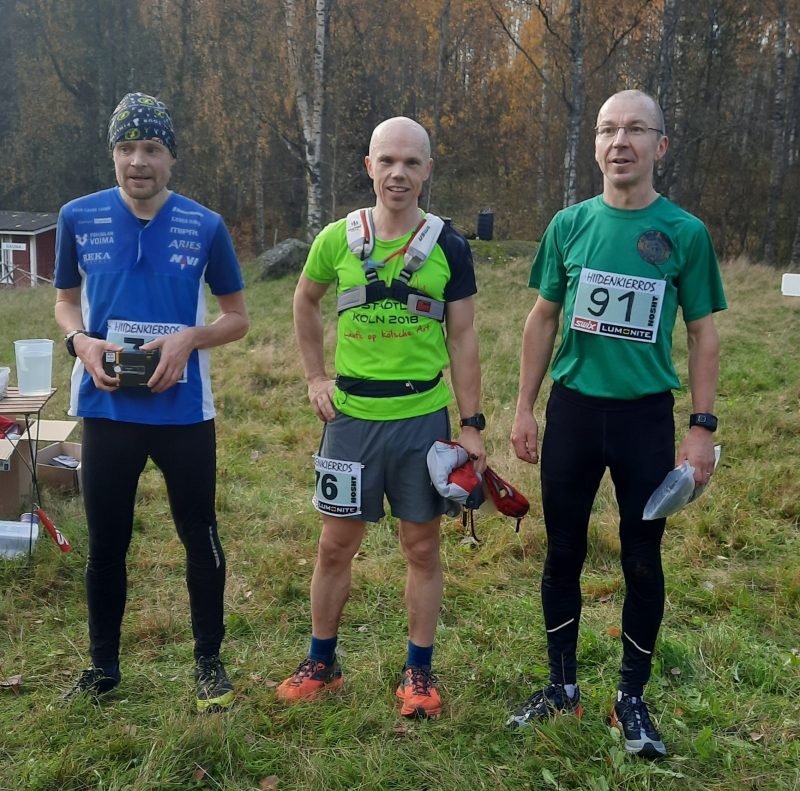 Ravitsemusterapia, ravitsemusterapeutti, Terveystieteiden maisteri. PLuS Nutriotion, palvelut etänä. Polkujuoksu kilpailu, Hiidenkierros, Mikkeli 2025. 27,5 km. Maalissa voittajana.