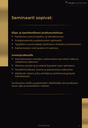 Ravitsemusterapia, ravitsemusterapeutti, TtM, PLuS Nutriotion Oy, Petri Luhio. Urheiluravitsemus ja ravitsemusterapia, palveluesite.