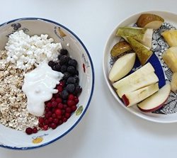 Tasapainon, monimutkaisia hiilihydraatteja sisältävä ateria. PLuS Nutrition. Laillistettu ravitsemusterapeutti ja urheiluravitsemuksen asiantuntija, Petri Luhio. Hiilihydraatit ja painonhallinta.