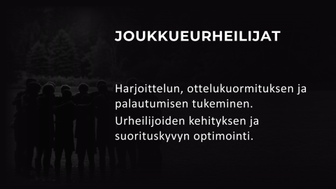 Urheilijan ravintovalmennus seuroille ja joukkueille, paikanpäällä tai online. Ravitsemusterapeutti ja urheiluravitsemuksen asiantuntija, Petri Luhio.